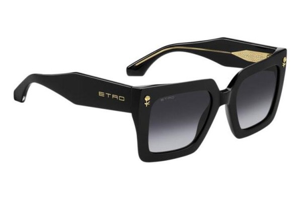 Napszemüvegek Etro ETRO0089/S 807/9O Cat Eye Fekete