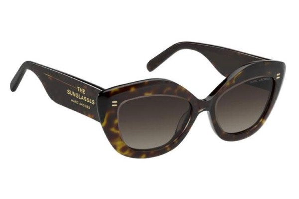 Napszemüvegek Marc Jacobs MARC800/S AIO/HA Cat Eye Havana