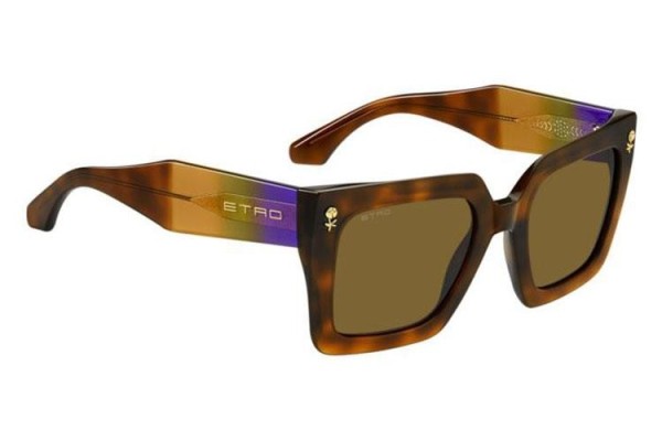 Napszemüvegek Etro ETRO0089/S C9B/70 Cat Eye Havana