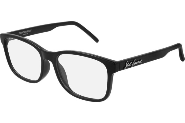 szemüvegeinket Saint Laurent SL398 001 Szogletes Fekete