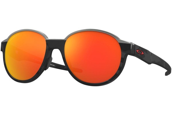 Napszemüvegek Oakley Coinflip OO4144-04 Polarized Kerek Fekete