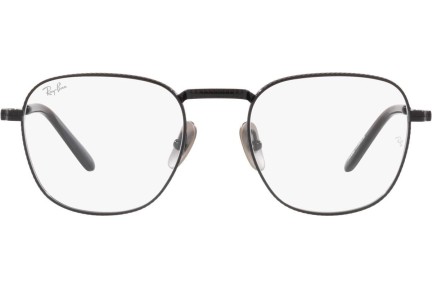 szemüvegeinket Ray-Ban Frank Titanium Titanium Collection RX8258V 1237 Szogletes Fekete