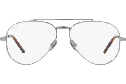 szemüvegeinket Ray-Ban Aviator Titanium Titanium Collection RX8225V 1224 Pilota Ezüst