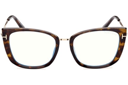 szemüvegeinket Tom Ford FT5816-B 052 Cat Eye Havana