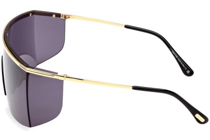 Napszemüvegek Tom Ford FT0980 30A Single Lens | Shield Arany