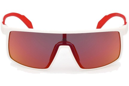 Napszemüvegek Adidas Sport SP0057 24L Single Lens | Shield Fehér