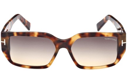 Napszemüvegek Tom Ford FT0989 55B Szogletes Havana