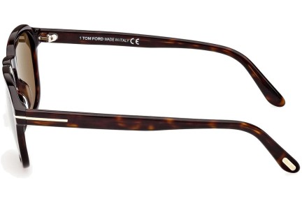 Napszemüvegek Tom Ford FT0931 52H Polarized Kerek Havana