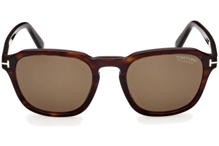 Napszemüvegek Tom Ford FT0931 52H Polarized Kerek Havana