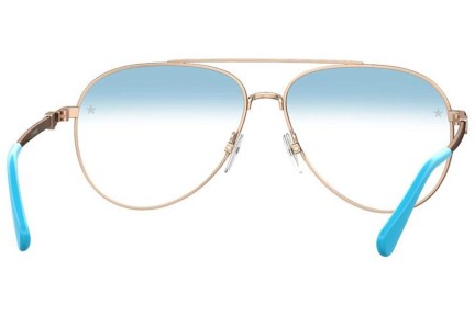 szemüvegeinket Chiara Ferragni CF1009/BB HOT/K6 blue-light [non-prescription] Pilota Arany