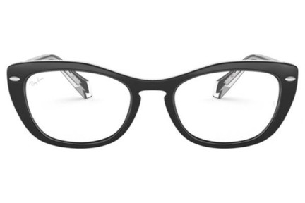 szemüvegeinket Ray-Ban RX5366 2034 Cat Eye Fekete