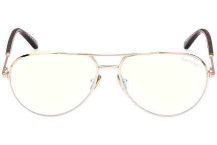 szemüvegeinket Tom Ford FT5829-B 028 Pilota Arany