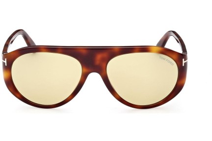 Napszemüvegek Tom Ford FT1001 53E Pilota Havana