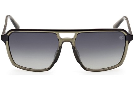 Napszemüvegek Timberland TB9301 96R Polarized Szogletes Zöld