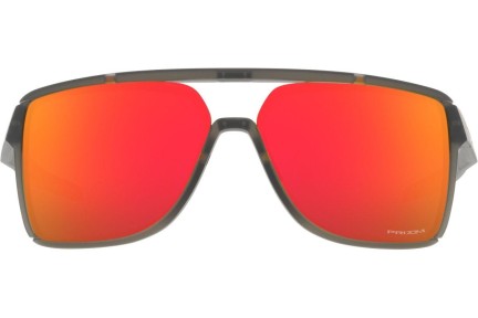 Napszemüvegek Oakley Castel OO9147-05 Szogletes Szürke