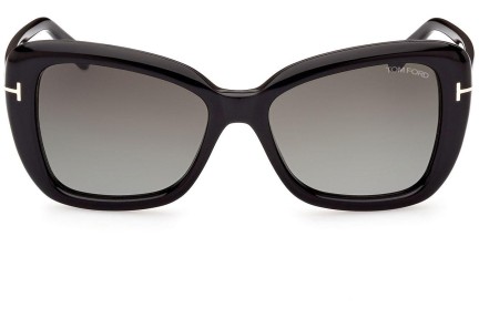 Napszemüvegek Tom Ford FT1008 01B Cat Eye Fekete