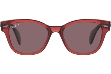 Napszemüvegek Ray-Ban RB0880S 6639AF Polarized Szogletes Rózsaszín