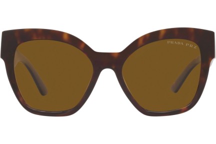 Napszemüvegek Prada PR17ZS 2AU5Y1 Polarized Szogletes Havana