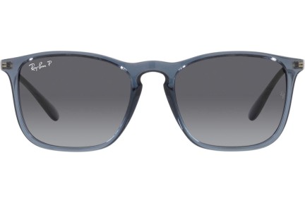 Napszemüvegek Ray-Ban Chris RB4187 6592T3 Polarized Szogletes Kék