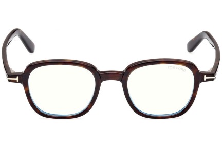 szemüvegeinket Tom Ford FT5837-B 052 Kerek Havana