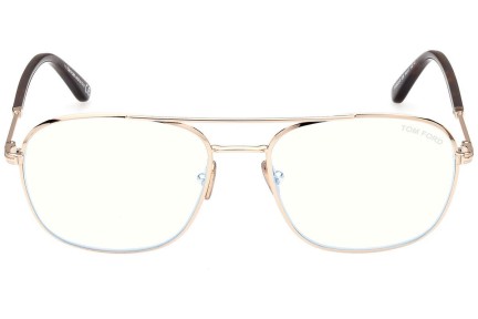 szemüvegeinket Tom Ford FT5830-B 028 Pilota Arany