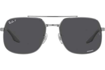 Napszemüvegek Ray-Ban Chromance Collection RB3699 004/K8 Polarized Szogletes Ezüst