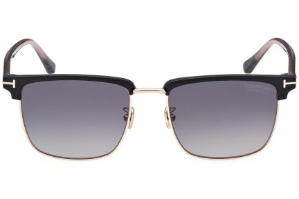 Napszemüvegek Tom Ford FT0997-H 02D Polarized Browline Fekete