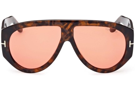 Napszemüvegek Tom Ford Bronson FT1044 52S Pilota Havana