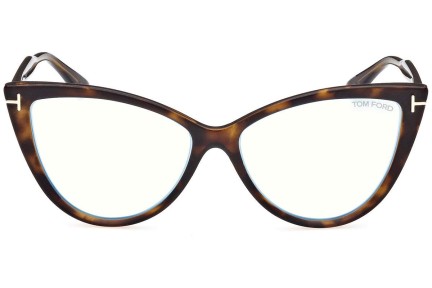 szemüvegeinket Tom Ford FT5843-B 052 Cat Eye Havana