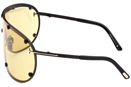 Napszemüvegek Tom Ford FT1043 02E Single Lens | Shield Fekete