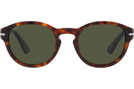 Napszemüvegek Persol PO3304S 24/31 Kerek Havana