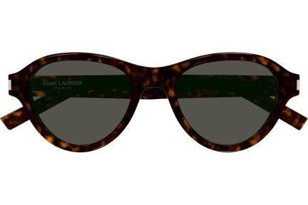 Napszemüvegek Saint Laurent SL520SUNSET 002 Ovális Havana