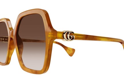 Napszemüvegek Gucci GG1072S 003 Szogletes Havana