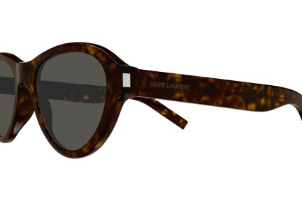 Napszemüvegek Saint Laurent SL520SUNSET 002 Ovális Havana