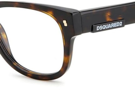 szemüvegeinket Dsquared2 D20048 086 Szogletes Havana