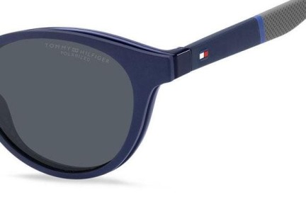 szemüvegeinket Tommy Hilfiger TH1902/CS PJP/C3 Polarized Kerek Kék