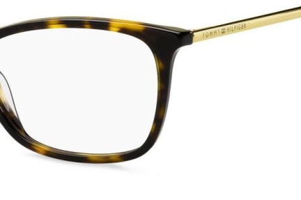 szemüvegeinket Tommy Hilfiger TH1589 086 Szogletes Havana