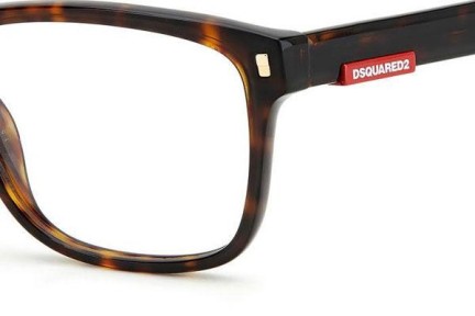 szemüvegeinket Dsquared2 D20007 086 Szogletes Havana