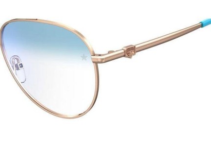 szemüvegeinket Chiara Ferragni CF1009/BB HOT/K6 blue-light [non-prescription] Pilota Arany