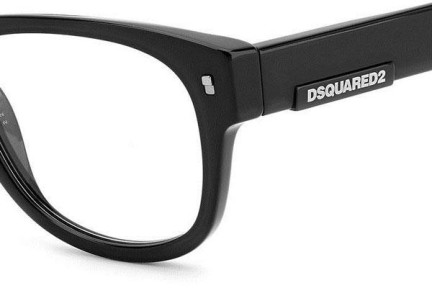 szemüvegeinket Dsquared2 D20048 807 Szogletes Fekete