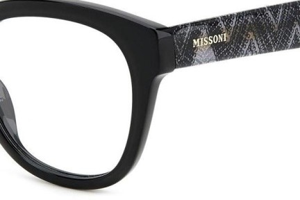 szemüvegeinket Missoni MIS0105 807 Kerek Fekete