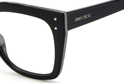 szemüvegeinket Jimmy Choo JC329 807 Szogletes Fekete