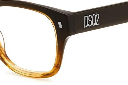 szemüvegeinket Dsquared2 D20065 EX4 Szogletes Barna