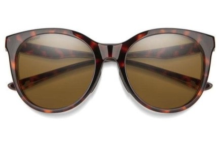 Napszemüvegek Smith BAYSIDE 086/LA Polarized Kerek Havana