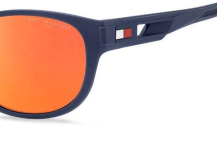 Napszemüvegek Tommy Hilfiger TH1912/S FLL/B8 Kerek Kék