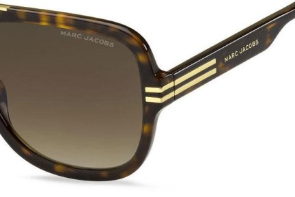 Napszemüvegek Marc Jacobs MARC637/S 086/HA Pilota Havana