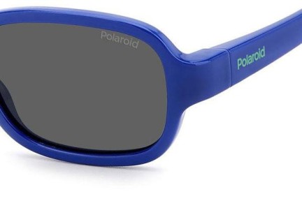 Napszemüvegek Polaroid Junior PLDK003/S PJP/M9 Polarized Ovális Kék