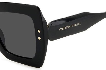 Napszemüvegek Carolina Herrera HER0082/S 807/IR Szogletes Fekete