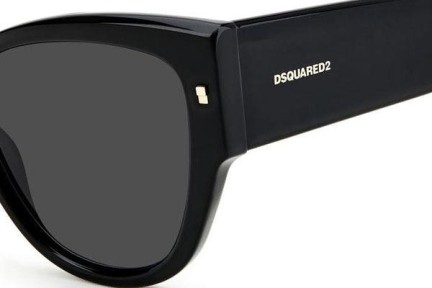 Napszemüvegek Dsquared2 D20016/S 2M2/IR Cat Eye Fekete