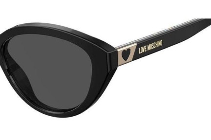 Napszemüvegek Love Moschino MOL033/S 807/IR Cat Eye Fekete